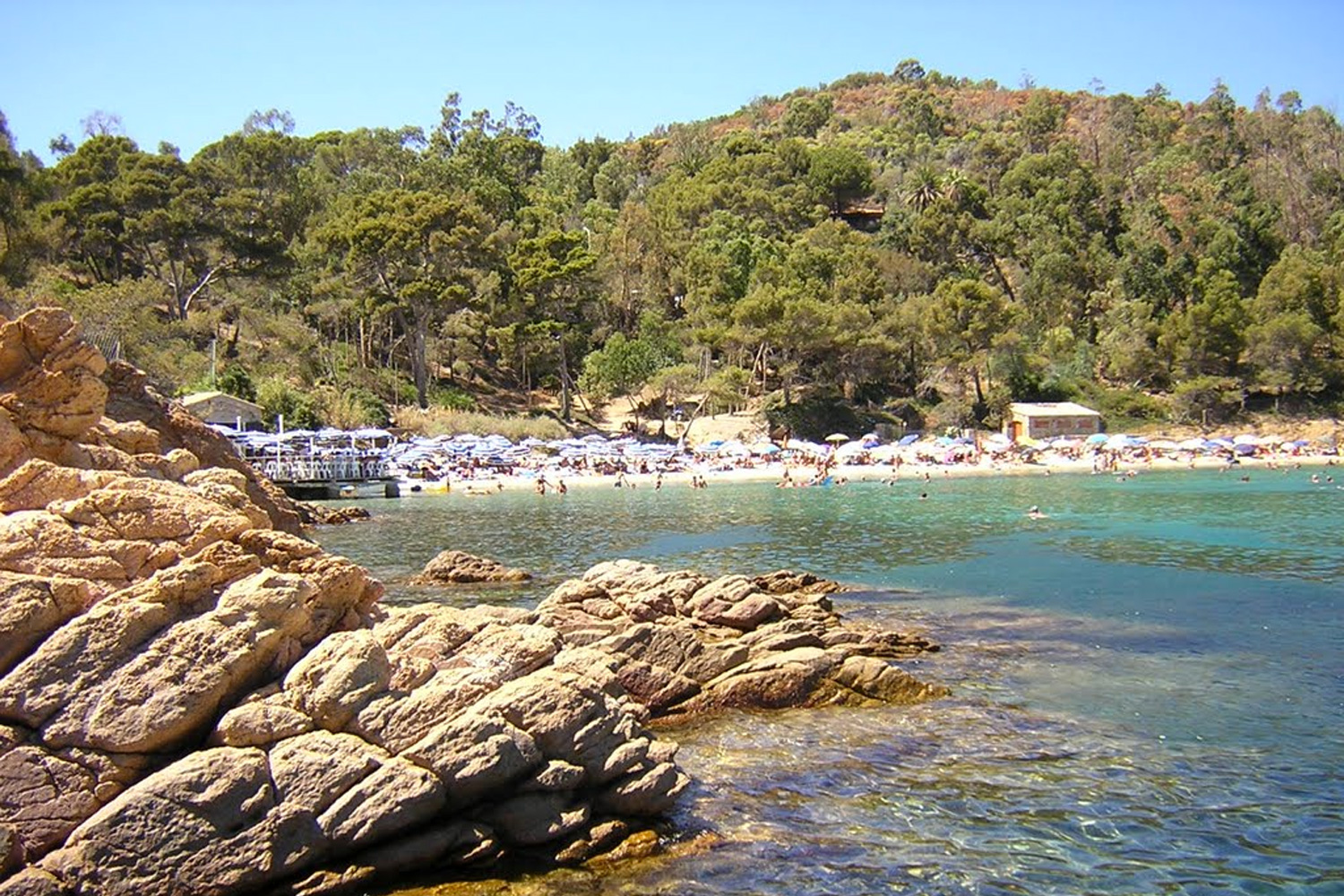 Plage du Layet au Lavandou