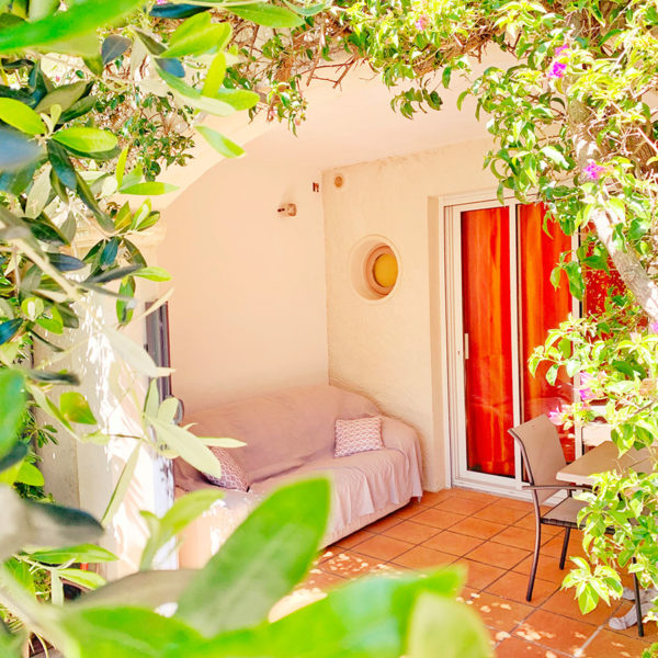 Terrasse Hôtel Beau Soleil au Lavandou