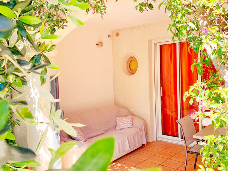 Terrasse Hôtel Beau Soleil au Lavandou